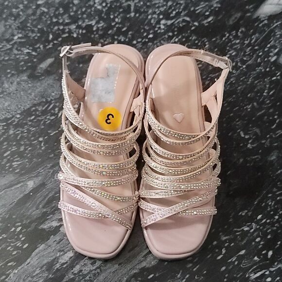 BRAND NEW STEVE MADDEN GLITTER (Little Kid/Big Kid) SANDAL - Picture 2 of 16